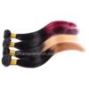 Tissages bicolore lisses Qualité Remy Hair grade 8A - 100% naturel !