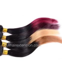 Tissages bicolore lisses Qualité Remy Hair grade 8A - 100% naturel !